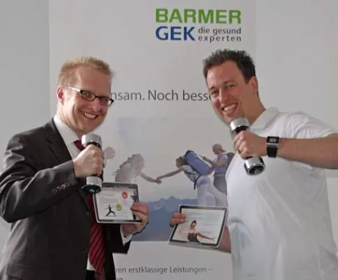 Barmer GEK startet in Südhessen Kooperation mit Online-Sportstudio daspureleben.com Bild: Barmer GEK startet in Südhessen Kooperation mit Online-Sportstudio daspureleben.com