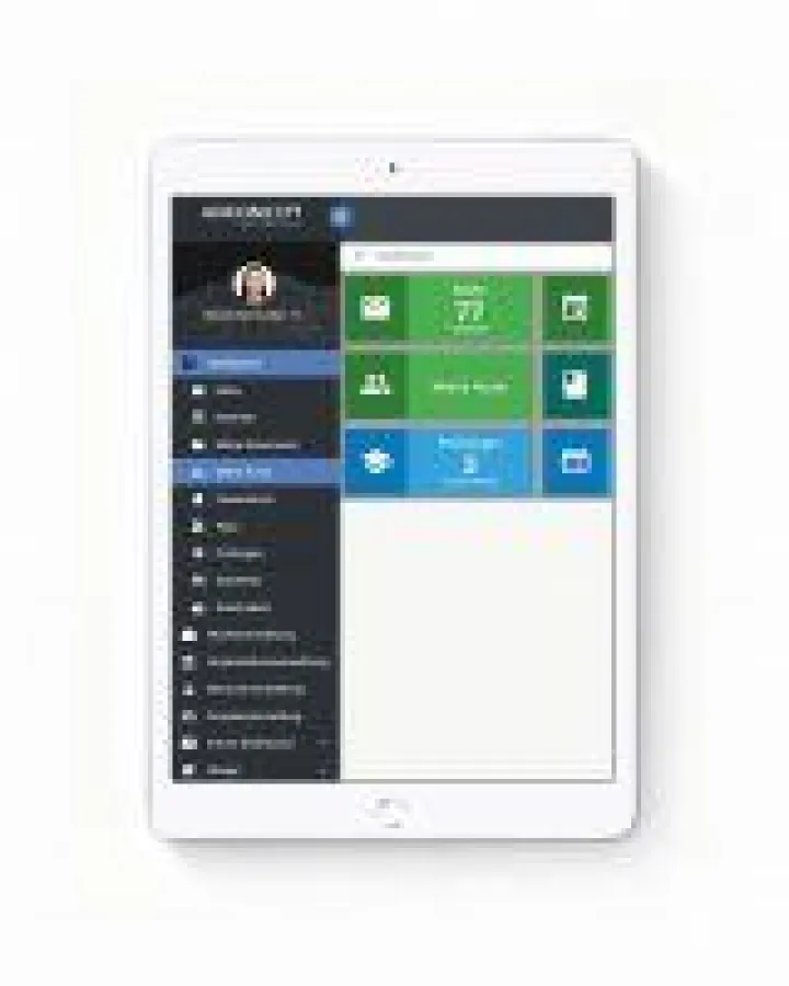 iPad mit Dashboard MNSpro Cloud Basic