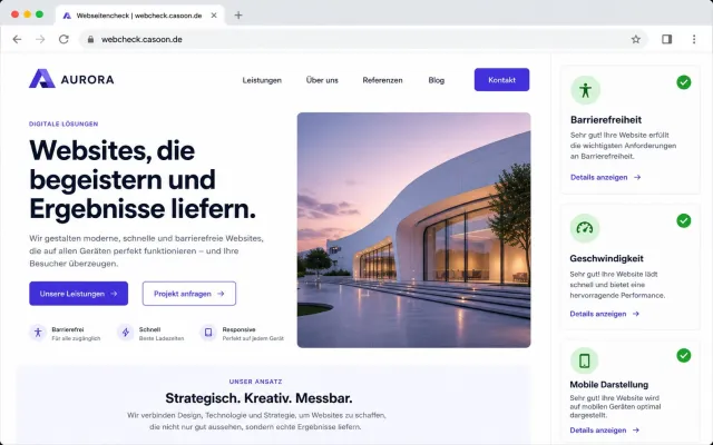 Bild: Webentwicklung Rostock: Barrierefreie Websites nach BFSG — kostenloser Webseitencheck für Unternehmen
