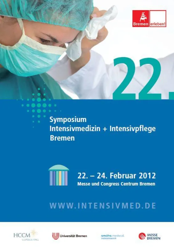 Plakat 22. Symposium Intensivmedizin + Intensivpflege in Bremen