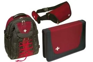 Bild: Die neue „Swiss Line“ von Swiss Travel Products – hochwertige Notebooktaschen für Reisen, Business und Adventure