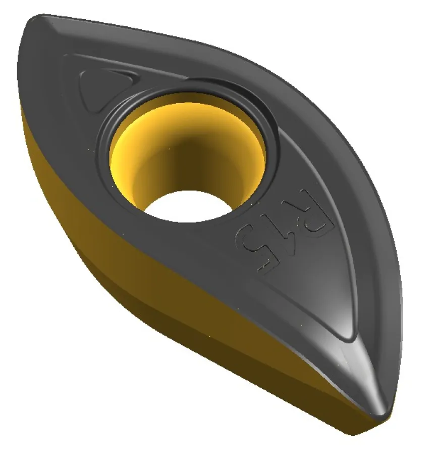 Die neuen umfangsgesinterten Schrupp-Wendeplatten des F2339 bieten mehr Performance und kosten weniger.