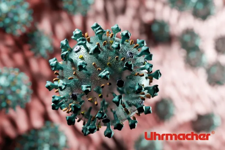 Die Verbreitung des Coronavirus muß entschleunigt werden! Bild: Die Verbreitung des Coronavirus muß entschleunigt werden!