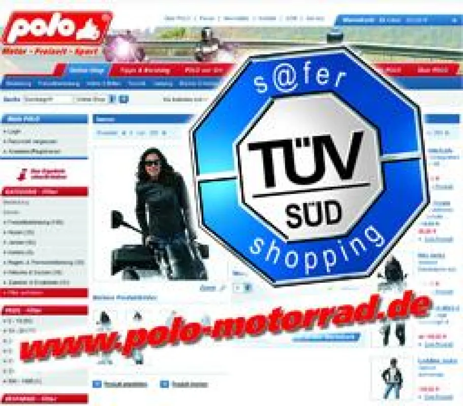 Komfortabel und sicher: Der POLO Online-Shop wurde vom TÜV SÜD zertifiziert