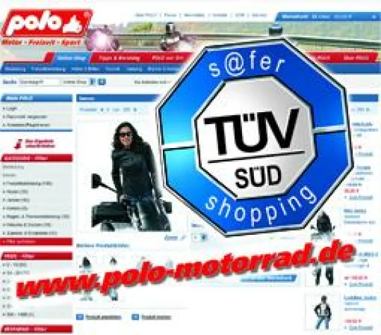 Bild: POLO Internet-Shop erhält TÜV Gütesiegel "s@fer-shopping"