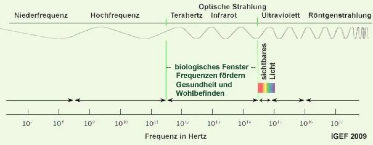 Spektrum der elektromagnetischen Strahlung