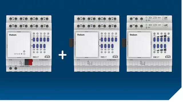 Bild: Komplett modular: Theben präsentiert vollständiges Programm an MIX2-KNX-Aktoren