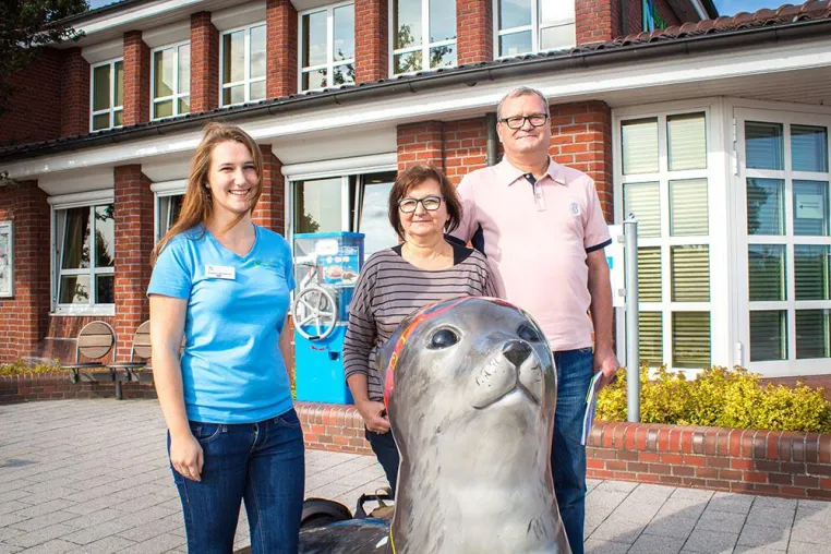 Bild: Nordsee-Urlaub: 70.000ster Besucher freut sich über Glück im Unglück