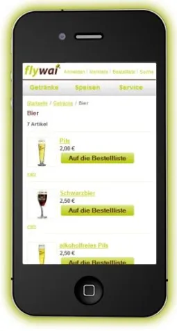 Bild: Smartphone als digitale Speisekarte – neue Trends im Gastronomiegewerbe