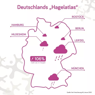 Bild: Leipzig ist Deutschlands „Hagelmetropole“