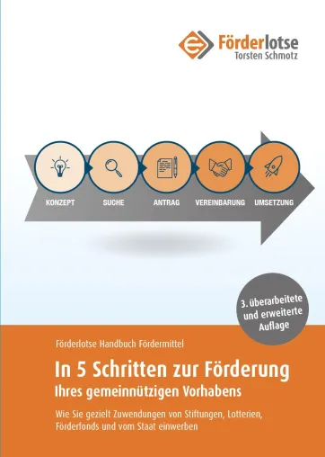 Bild: 3. aktualisierte und erweiterte Auflage des Standardwerks zum Fördermittel-Fundraising