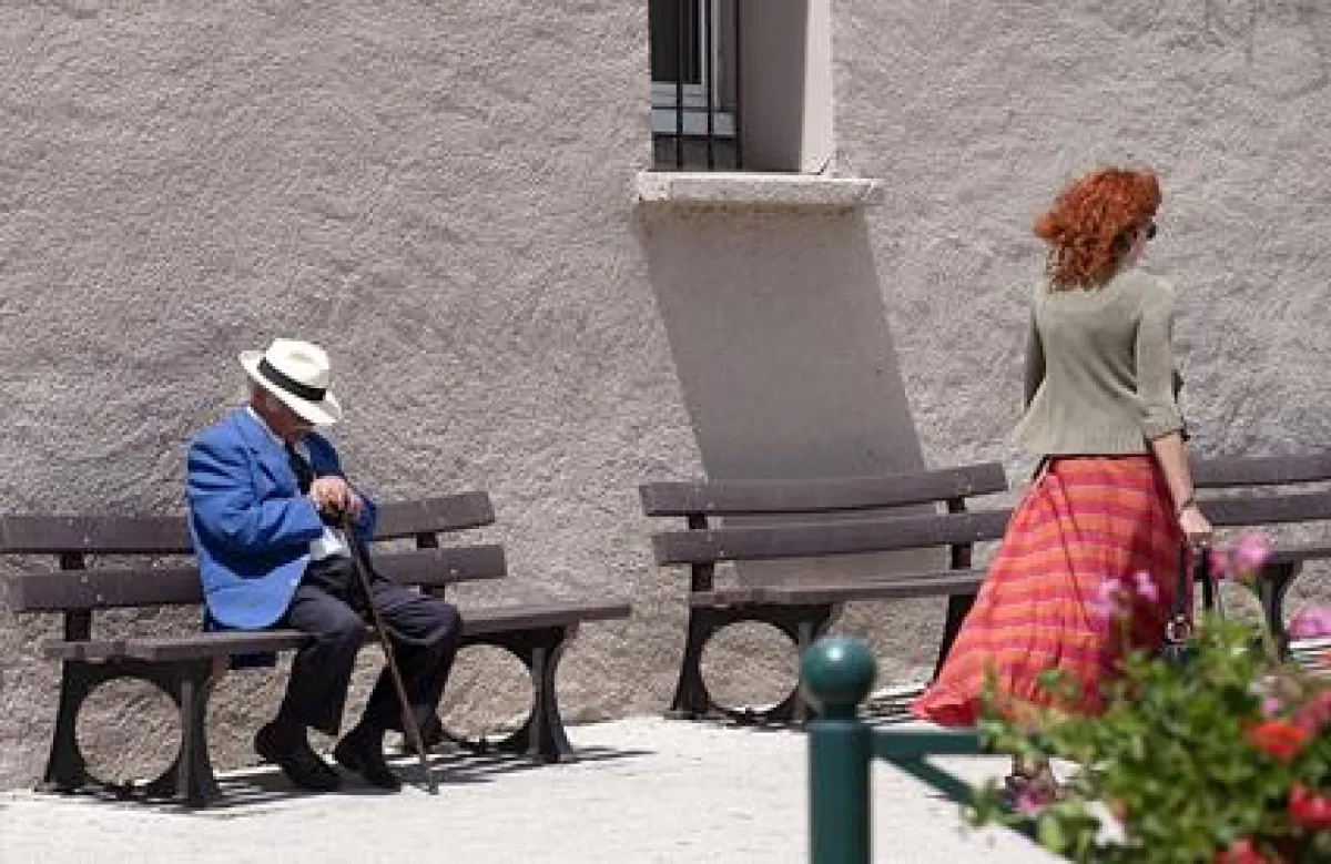 Mittagspause in der Provence