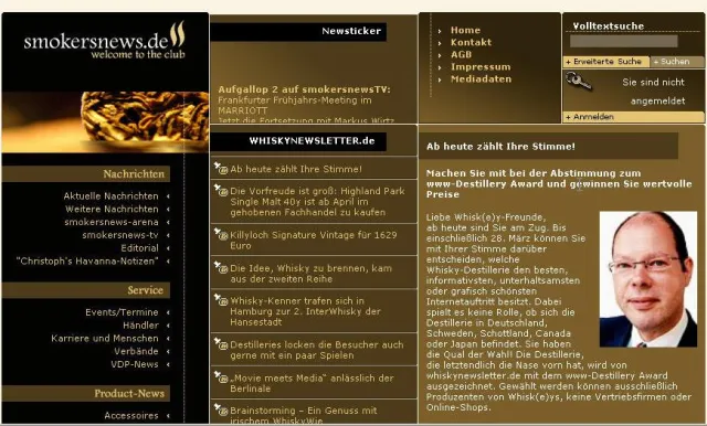 Bild: whiskynewsletter.de veranstaltet den www-Destillery Award/Mit abstimmen und wertvolle Preise gewinnen
