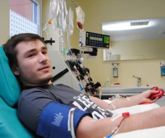 Raphael Kuhn auf dem weg zum Lebensretter Bild: Raphael Kuhn auf dem weg zum Lebensretter