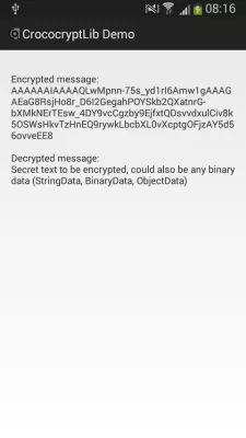 Bild: Einfache Verschlüsselung für Android-Apps - CrococryptLib 1.4 veröffentlicht