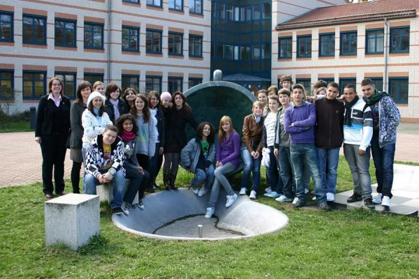 Bild: Deutsch-israelische Schülergruppe zu Gast an der Hochschule Harz
