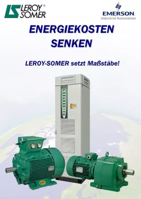 Bild: ENERGIEKOSTEN SENKEN - LEROY-SOMER setzt Maßstäbe