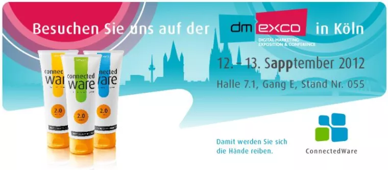 dmexco 2012: Marketing Resource Management mit ConnectedWare Bild: dmexco 2012: Marketing Resource Management mit ConnectedWare