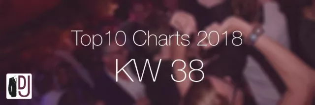 Bild: Aktuelle Top Ten-Charts KW 38/2018