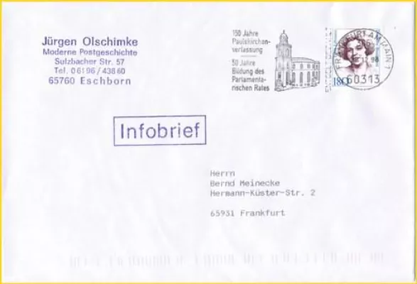 Bild: Die Geschichte des Infobriefs