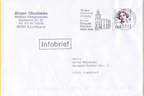 Bild: Die Geschichte des Infobriefs