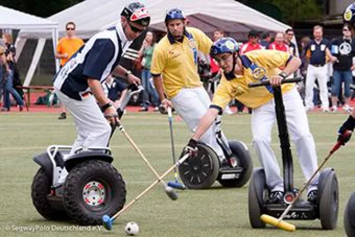 ISPA WOZ Challenge CUP 2015 – die Weltmeisterschaft im SegwayPolo findet in Köln statt. Bild: ISPA WOZ Challenge CUP 2015 – die Weltmeisterschaft im SegwayPolo findet in Köln statt.