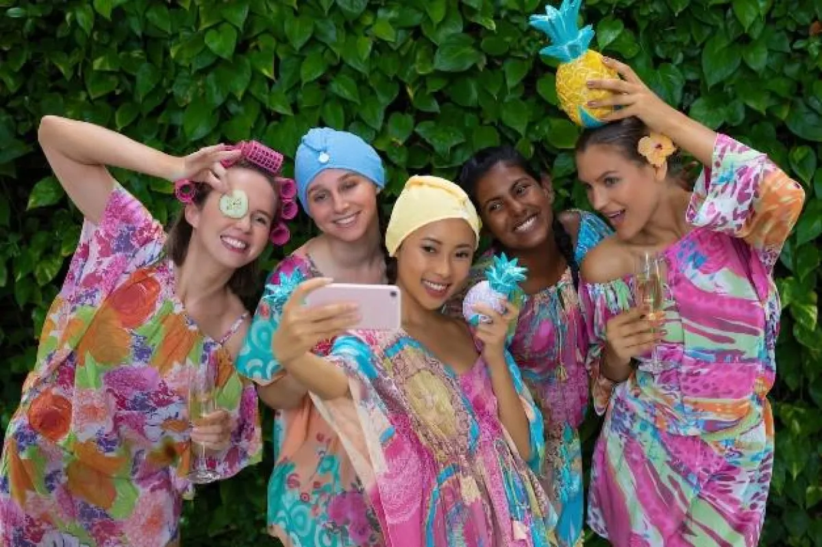 Influencer während des „InstaWeekends“ im Kandima Maldives (c) Kandima Maldives
