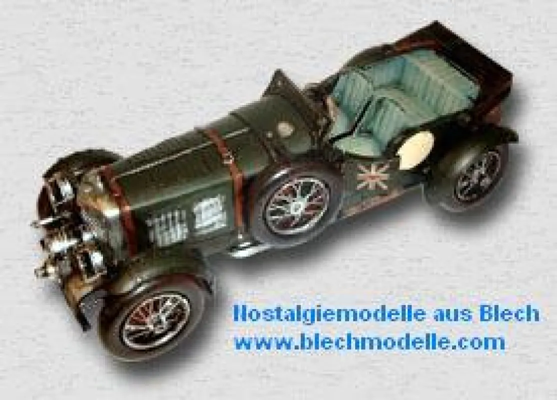 Modellautos aus Blech