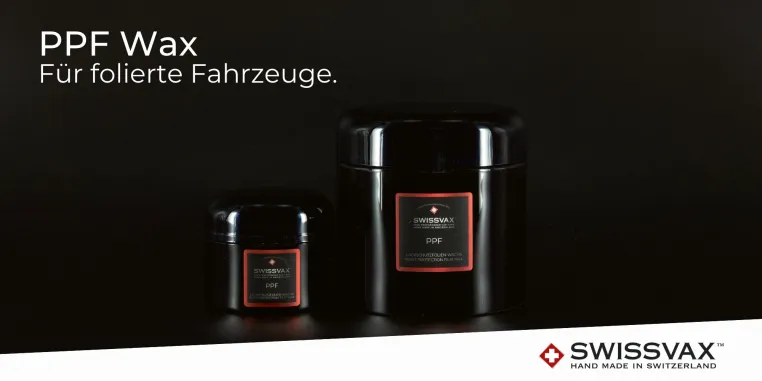 Bild: SWISSVAX PPF Wax & Collection – die perfekte Pflege für Folierungen am Fahrzeug