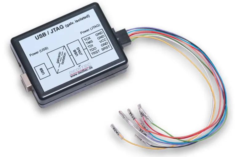 Bild: In-System-Flash-Programmierung (FPGA/CPLD) via USB Interface mit galvanischer Trennung