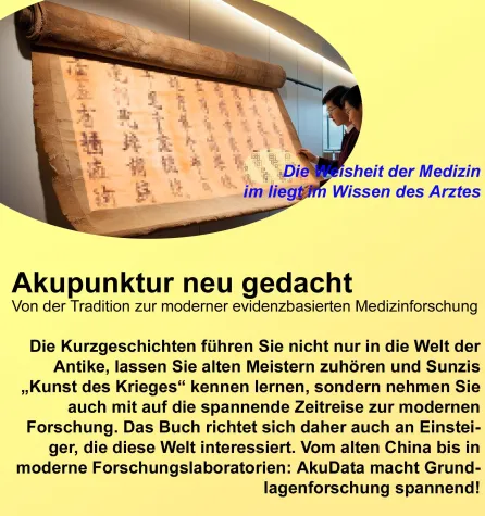 Buchneuerscheinung: Akupunktur neu gedacht – Eine Brücke zwischen Tradition und moderner Wissenschaft Bild: Buchneuerscheinung: Akupunktur neu gedacht – Eine Brücke zwischen Tradition und moderner Wissenschaft