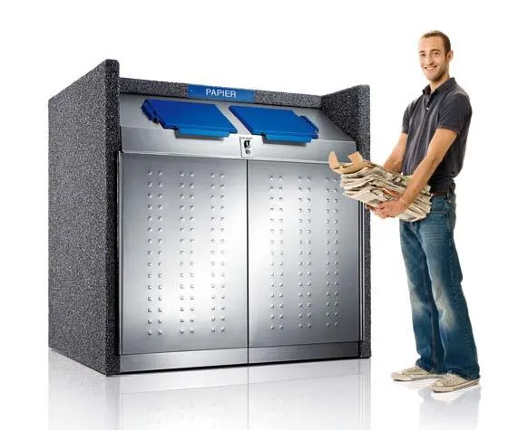 Bild: PAUL WOLFF-Systeme für die Papiersammlung – von ober- bis unterirdisch