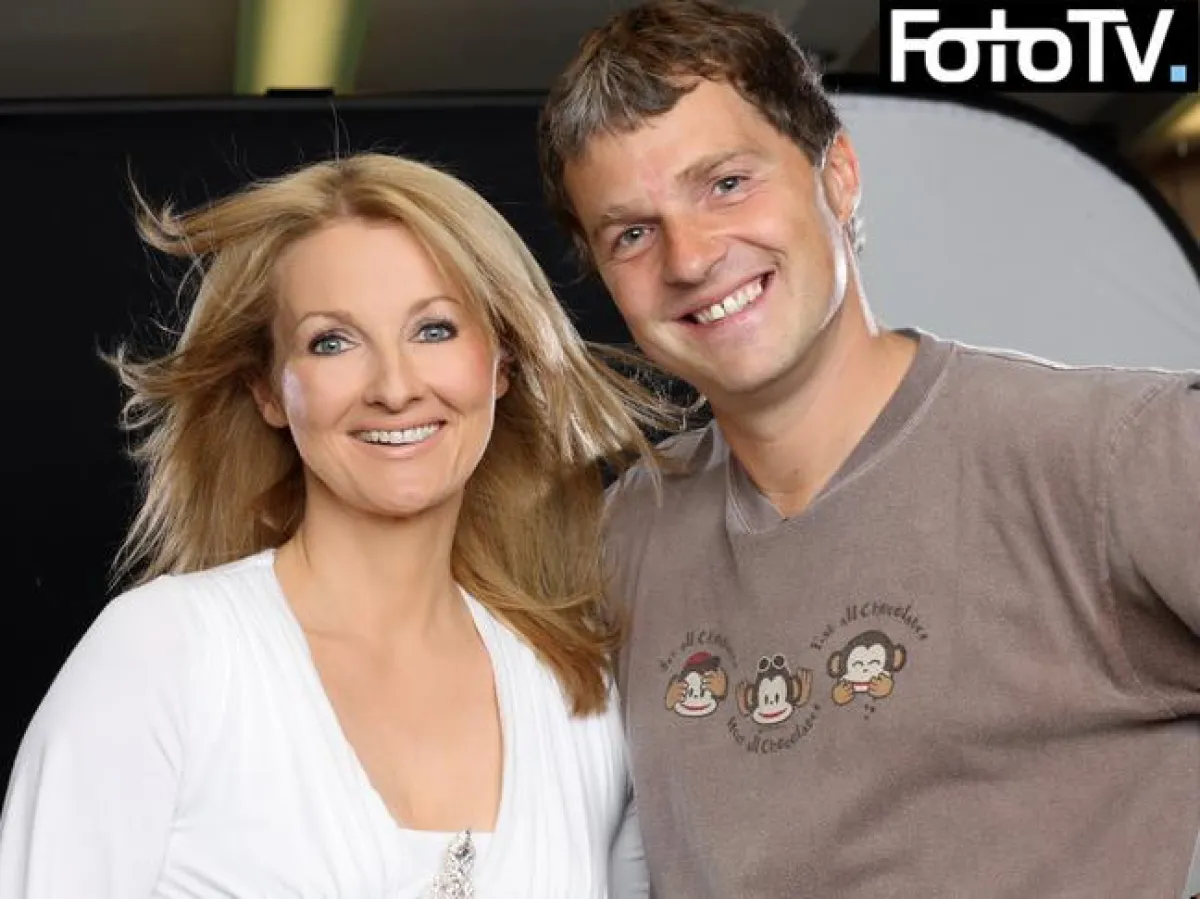 Manfred Baumann mit Frauke Ludowig