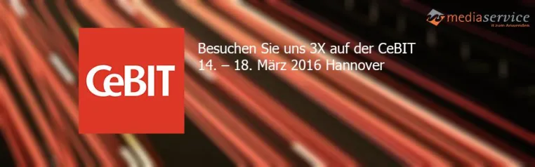 TickX 2.0 auf der CeBIT 2016 Bild: TickX 2.0 auf der CeBIT 2016