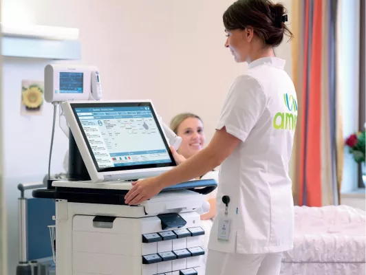 Alphatron und NursIT gehen Partnerschaft ein Bild: Alphatron und NursIT gehen Partnerschaft ein