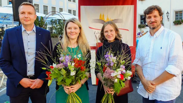 Verleihung des Literaturfestpreises 2020 Bild: Verleihung des Literaturfestpreises 2020