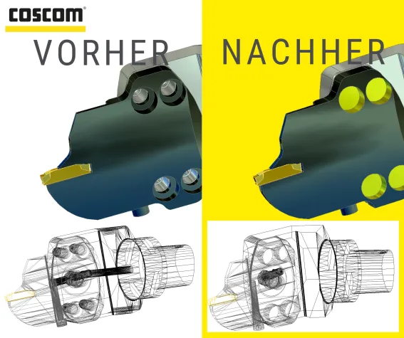EMO 2025: COSCOM präsentiert neues Modul zur Optimierung von CAD‑Werkzeugdaten Bild: EMO 2025: COSCOM präsentiert neues Modul zur Optimierung von CAD‑Werkzeugdaten