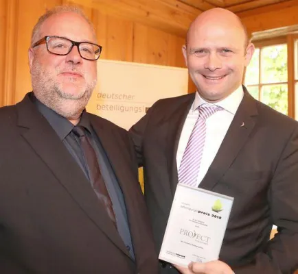 Bild: PROJECT Investment Gruppe erhält Deutschen Beteiligungspreis 2018