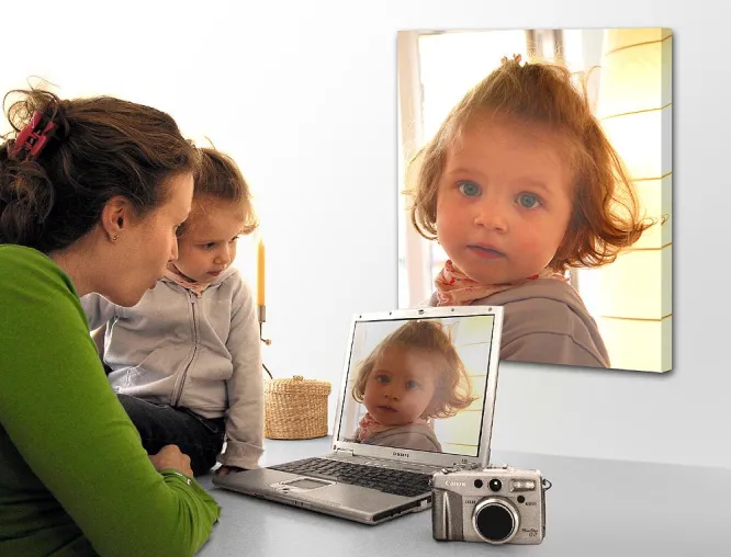 Bild: XXLpix Testsieger bei DigitalPHOTO Leinwandfoto-Test