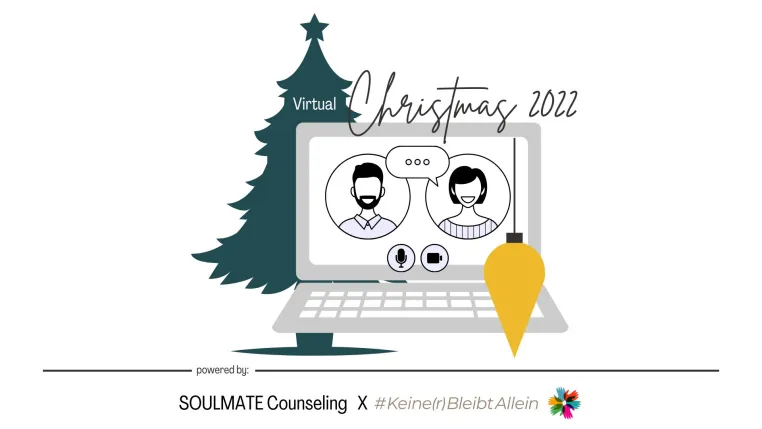 Bild: Virtuelle Weihnacht bei SOULMATE Counseling und #Keine(r)BleibtAllein: 2022 muss niemand zum Fest alleine sein