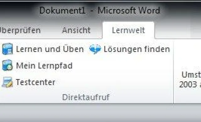 Bild: eLearning für Office 2010 und Windows 7 – von der soluzione knowledge company GmbH