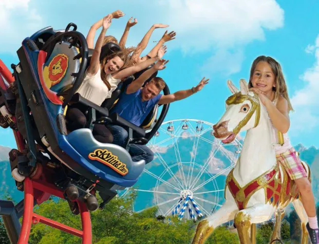 Bild: Nostalgie und Action: Ein Tag im Allgäu Skyline Park - dem Erlebnispark für Adrenalin-Fans und Liebhaber