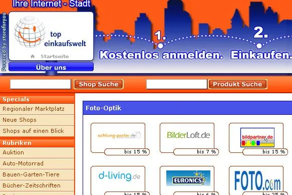 Bild: Topeinkaufswelt ist online