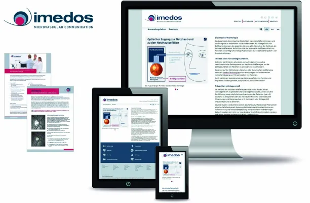 Bild: Der neue Markenauftritt der Imedos Systems GmbH