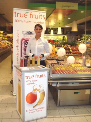 Bild: Kölner Promotionagentur Adsolution verkostet True Fruits