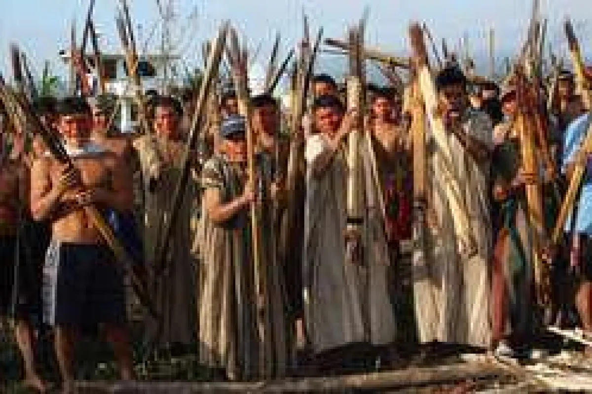 Ölerkundungen in Perus Amazonasgebiet hat zu weiten Protesten der Indigenen geführt. © D. Dudenhoefer