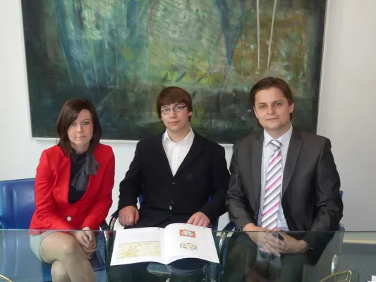 Bild: Zukunftstag in der Immobilienbranche - Danny Günther war begeistert