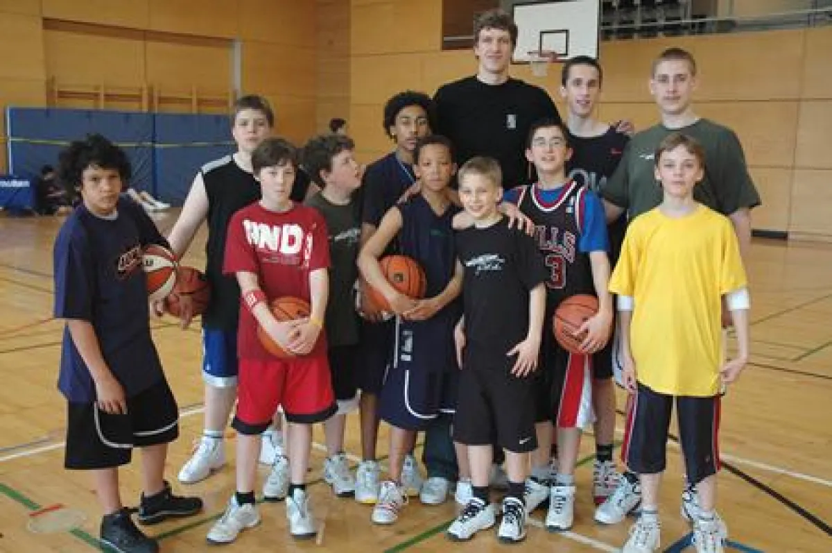Patrick Femerling, Nationalmannschafts-Kapitän und Schirmherr der BERLIN BASKETS