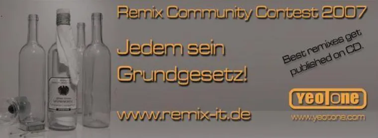 Bild: Mix’ Dir Dein Grundgesetz: Remix-Wettbewerb startet zur Popkomm 2007