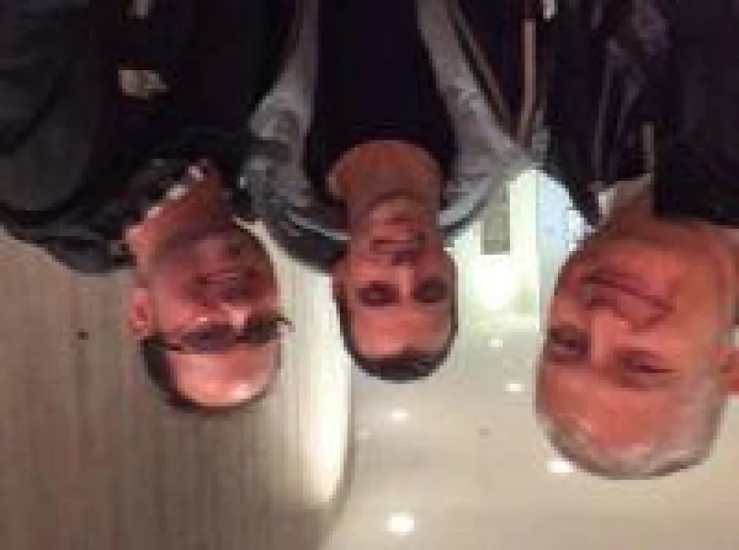 Pascal Schildknecht, Jens Neubeck und Joschi Haunsperger vor dem Webinar